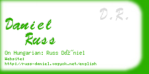 daniel russ business card
